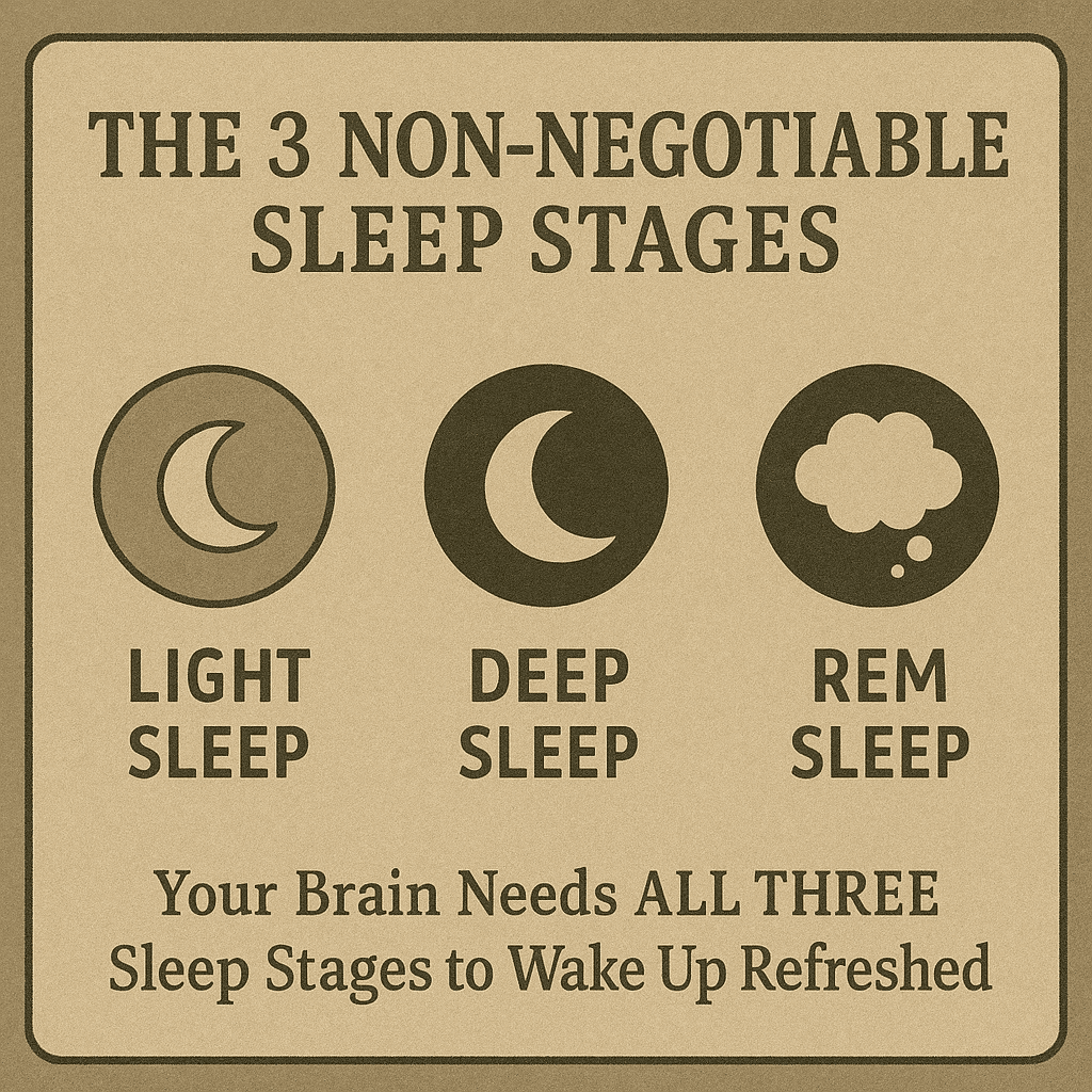 Your Brain Needs ALL THREE Sleep Stages to Wake Up Refreshed Your Brain Needs ALL THREE Sleep Stages to Wake Up Refreshed